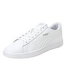 PUMA Unisex Adults' Fashion Shoes SMASH V2 L Trainers & Sneakers, PUMA WHITE-PUMA WHITE, 41
