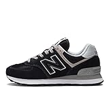 New Balance 574, Sneakers Donna, Nero (Black), 39 EU