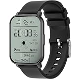 Smartwatch Orologio Fitness Uomo Donna Bambini 1.69'' schermo Impermeabile IP68 Smart Watch Cardiofrequenzimetro da polso Cronometro Contapassi Fitness Tracker con 24 sport modelli per Android iOS
