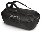 Osprey, Transporter 95 borsone da viaggio Black O/S Unisex-Adult, S