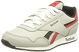Reebok Royal CL Jog 3.0, Sneaker Bimbo 0-24, Pure Grey 2/Core Black/Vector Red, 24 EU