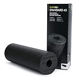 BLACKROLL® STANDARD 45 fascia roller - l'originale (durezza media) - il rullo automassaggio per la fascia in nero