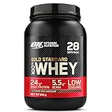 Optimum Nutrition Gold Standard 100% Whey Proteine in Polvere con Proteine Isolate ed Aminoacidi per la Massa Muscolare, Cioccolato al Latte, 28 Porzioni, 896 g, il Packaging Potrebbe Variare