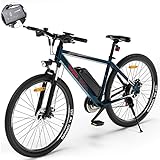 Eleglide Bicicletta Elettrica Adulti, Mountain Bike, e bike city, e bike fat M1, Mountain Bike 27,5', Batteria rimovibile 7,5 Ah, Cambio Shimano - 21 Velocità