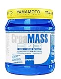 Yamamoto Nutrition CreaMASS integratore alimentare che apporta 100% creatina monoidrato gusto Neutro 500 g